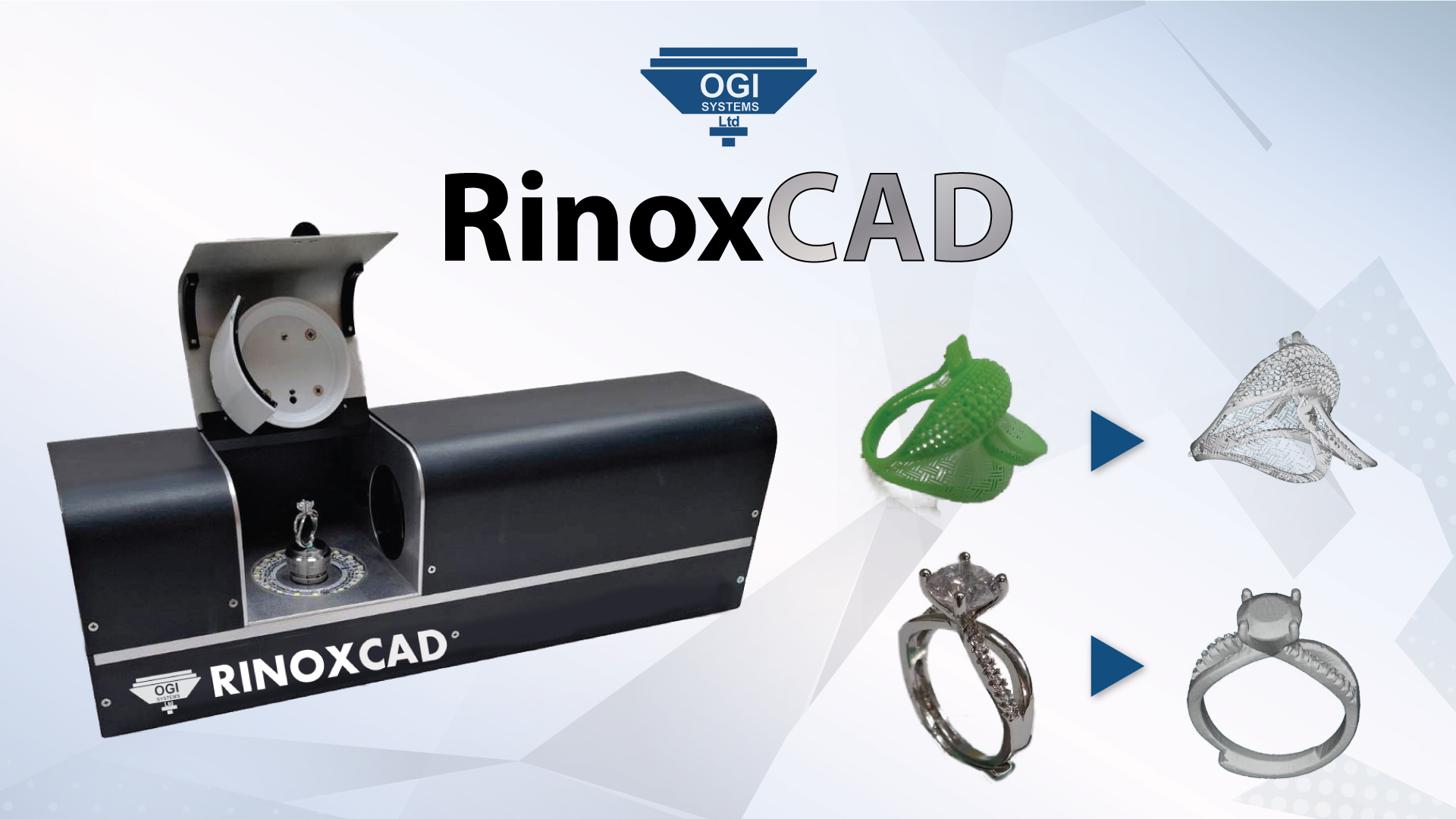 RinoxCAD diamond scanning and design process